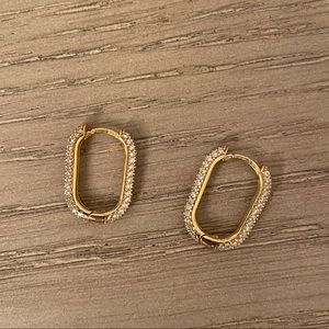 Adidas Jewels huggie earrings